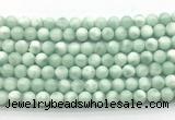 CAS301 15.5 inches 6mm round snowflake angelite gemstone beads