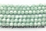 CAS302 15.5 inches 8mm round snowflake angelite gemstone beads