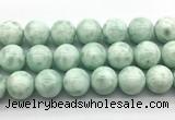 CAS308 15.5 inches 20mm round snowflake angelite gemstone beads