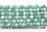 CAS311 15.5 inches 8mm round snowflake angelite gemstone beads