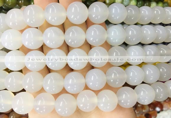 AGBS115 15 inches 14mm round agate gemstone beads wholesale