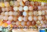 AGBS121 15 inches 14mm round agate gemstone beads wholesale