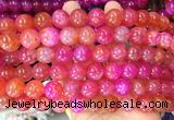 AGBS124 15 inches 14mm round agate gemstone beads wholesale