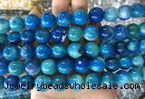 AGBS132 15 inches 14mm round agate gemstone beads wholesale