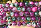 AGBS144 15 inches 14mm round agate gemstone beads wholesale