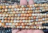 AGBS201 15 inches 6mm round tibetan dzi agate gemstone beads