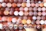 AGBS69 15 inches 8mm round south red agate beads wholesale