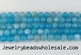 AGBS81 15 inches 8mm round blue fire agate beads wholesale