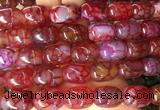 AGBS86 15 inches 13*18mm drum agate gemstone beads wholesale