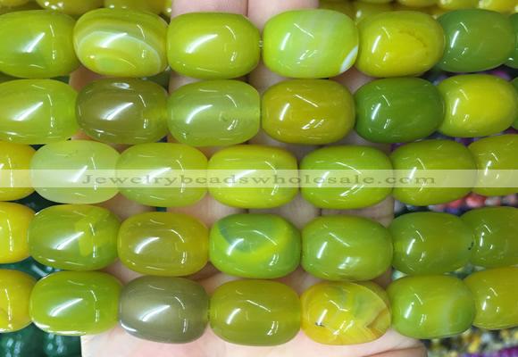 AGBS90 15 inches 13*18mm drum agate gemstone beads wholesale