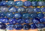 AGBS91 15 inches 13*18mm drum agate gemstone beads wholesale