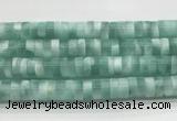 ASBS07 15 inches 3*8mm heishi peacock angelite gemstone beads