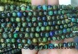 AZBS01 15 inches 6mm round azurite gemstone beads wholesale