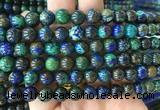 AZBS07 15 inches 8mm round azurite gemstone beads wholesale