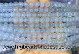 BCBS15 15 inches 6mm round blue chalcedony beads wholesale