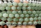 BLBS04 15 inches 10*11mm bell green aventurine jade beads wholesale