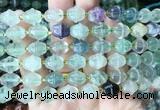 BLBS09 15 inches 10*11mm bell fluorite beads wholesale