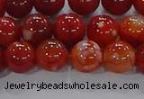 CAA1048 15.5 inches 10mm round dragon veins agate beads wholesale