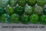 CAA1068 15.5 inches 10mm round dragon veins agate beads wholesale