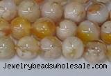 CAA1072 15.5 inches 8mm round sakura agate gemstone beads