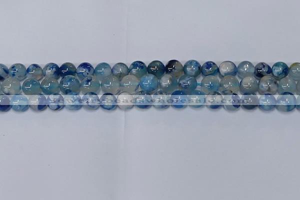 CAA1082 15.5 inches 8mm round sakura agate gemstone beads