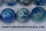 CAA1085 15.5 inches 14mm round sakura agate gemstone beads