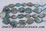 CAA1160 15.5 inches 20*25mm - 35*45mm freeform ocean agate beads