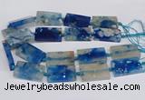 CAA1168 15.5 inches 22*40mm rectangle sakura agate gemstone beads