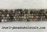 CAA1811 15.5 inches 6mm round banded agate gemstone beads