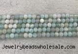 CAA1841 15.5 inches 6mm round banded agate gemstone beads