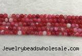 CAA1891 15.5 inches 6mm round banded agate gemstone beads