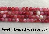 CAA1893 15.5 inches 10mm round banded agate gemstone beads