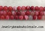 CAA1896 15.5 inches 16mm round banded agate gemstone beads