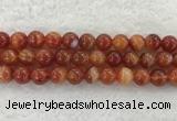 CAA1906 15.5 inches 16mm round banded agate gemstone beads