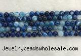 CAA1931 15.5 inches 6mm round banded agate gemstone beads