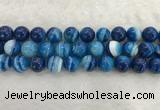 CAA1936 15.5 inches 16mm round banded agate gemstone beads