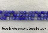 CAA1942 15.5 inches 8mm round banded agate gemstone beads