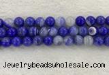 CAA1946 15.5 inches 16mm round banded agate gemstone beads