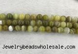 CAA1954 15.5 inches 12mm round banded agate gemstone beads