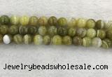 CAA1955 15.5 inches 14mm round banded agate gemstone beads