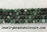 CAA1993 15.5 inches 10mm round banded agate gemstone beads