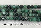 CAA2026 15.5 inches 16mm round banded agate gemstone beads