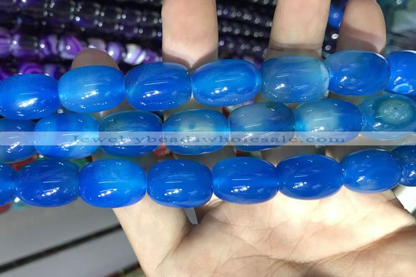 CAA2132 15.5 inches 13*18mm drum agate beads wholesale