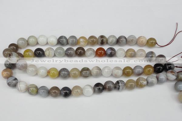 CAA226 15.5 inches 12mm round botswana agate gemstone beads