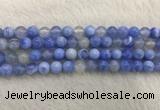 CAA2334 15.5 inches 10mm round banded agate gemstone beads