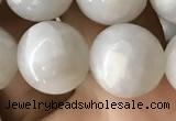 CAA2344 15.5 inches 12mm round white crazy lace agate beads wholesale