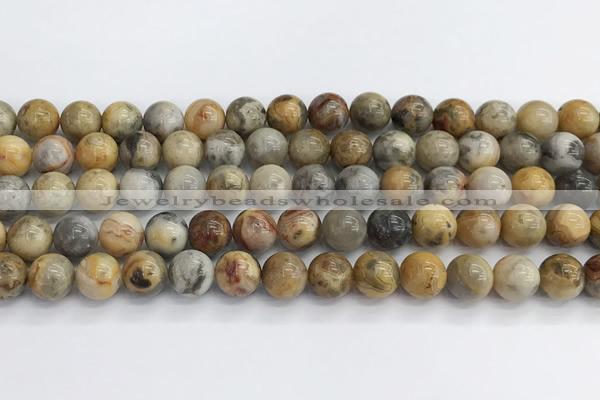 CAA2351 15.5 inches 10mm round crazy lace agate beads wholesale