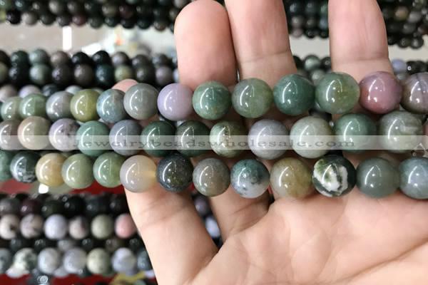 CAA2366 15.5 inches 10mm round Indian agate beads wholesale