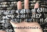 CAA2717 15.5 inches 14*38mm - 16*43mm rice tibetan agate dzi beads