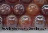 CAA3502 15.5 inches 8mm round AB-color fire agate beads wholesale